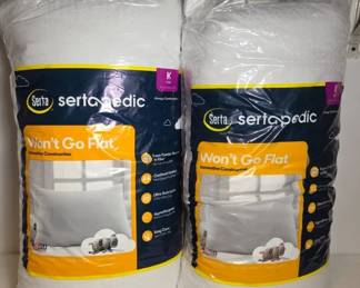Serta Sertapedic King-Sized Pillows