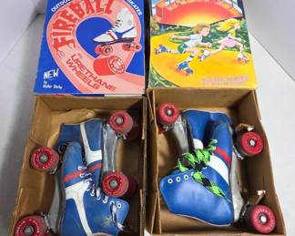 Fireball Roller Skates in Original Boxes