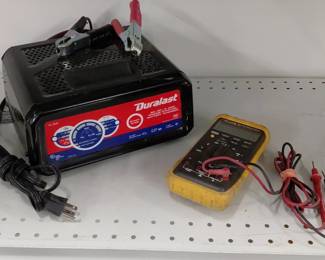 Battery Charger Fluke Tester Bundle