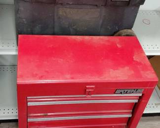 Auto Shop Rolling Tool Boxes Tools Mystery Lot