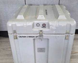 Pelican Hardigg Hinged Lid Military Grade Shipping And Storage Case