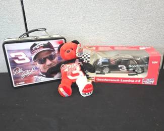 Collection Of Dale Earnhardt Sr. 3 Memorabilia 