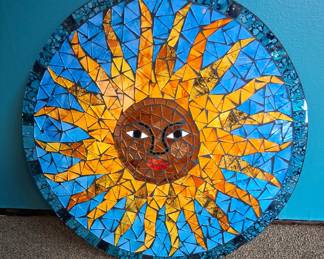 Glass Mosaic Sun