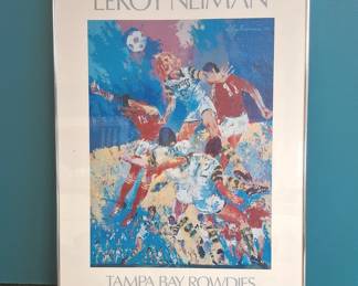 Leroy Nieman : Tampa Bay Rowdies Poster