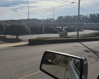 The best parking option is across the street in the parking deck connected to the city center. There is a sidewalk leading to the street. Please be careful crossing the road!