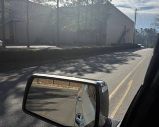 I wouldn't park on the main road. 