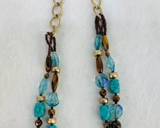 Lia Sophia Double Strand Beaded Necklace