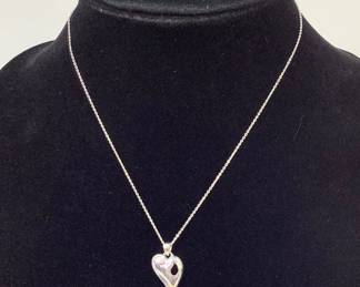 Sterling Silver Heart Necklace