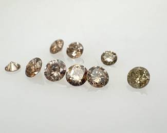 Champagne Diamond Gemstones