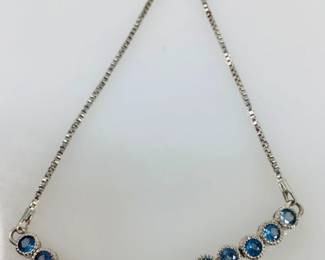 Blue Quartz Bracelet