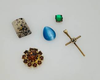 Gold Cross, Montana Agate, and More