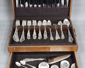 Wallace Rose Point Sterling Flatware