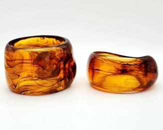 Fauxo Tortoise Shell Bracelets 