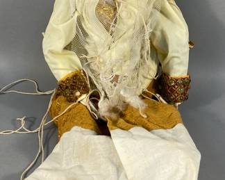 CARVED WOOD MARIONETTE PUPPET