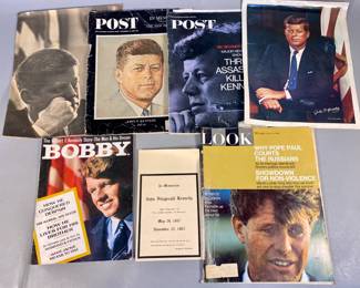 KENNEDY FAMILY EPHEMERA