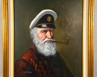 J FULLER OIL PAINTING