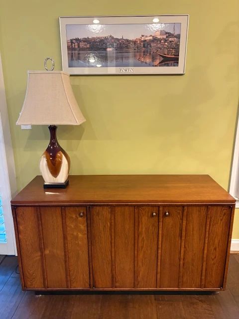 Vintage Walnut Credenza