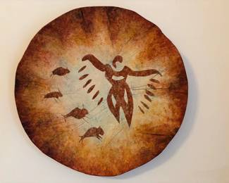 Hopi Indian Art Pottery Decorative Plate