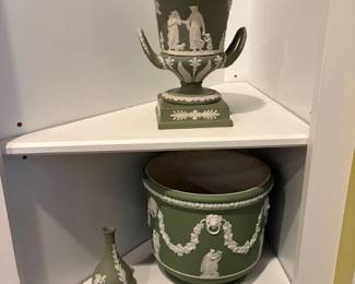 Wedgwood Green Jasperware