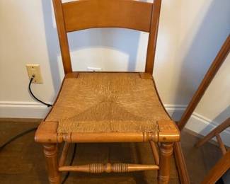 Hitchcock Rush Bottom Chair