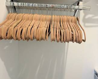 Felt Covered Hangers In Second Bedroom