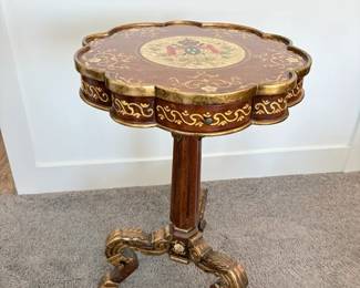 Reproduction Side Table In French Louis XV Style