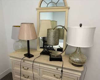 Lamps In An Assortment Of Styles And Sizes