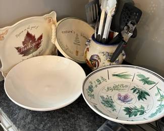 Serving Platters Cooking Utensils