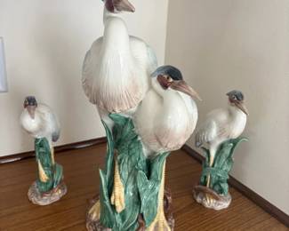  06 Fitz Floyd Egret Collection