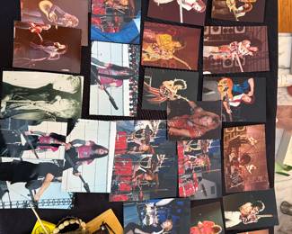 Original photographs of Van Halen and other rock bands if you continue to the next photos, you will see more of what is in the lot, including six original tickets stubs