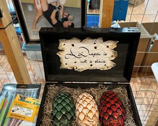Collectible Game of Throwns dragon eggs