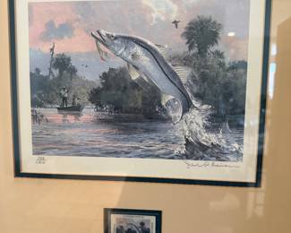 John P Cowan Stamp Print 1986