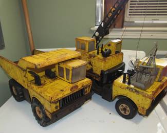 Vintage Tonka trucks