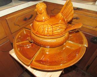 California USA lazy Susan server 