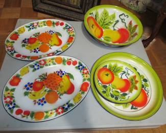 Vintage enamel ware