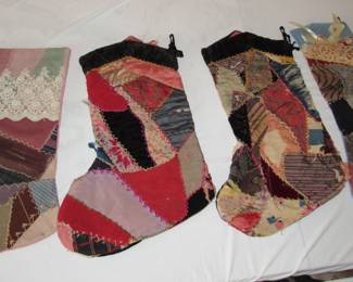 Vintage hand sewn stockings