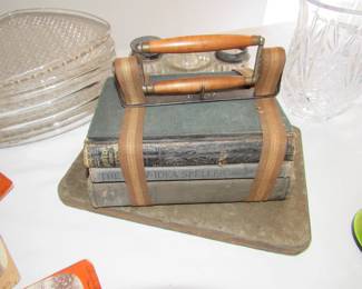 Antique book carrier