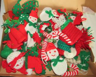 VTG hand-made ornaments