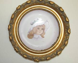 Framed plate