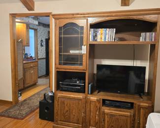 Elvis movies on VHS!  Sony receiver, JBL home theater speakers and subwoofer.  