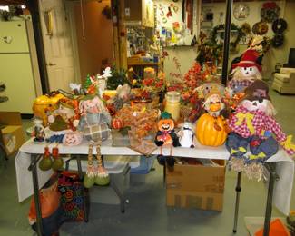 Lots of fun and festive decorations for all the holidays