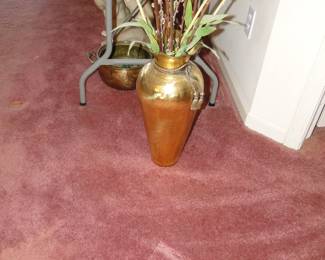 Brass vase