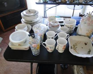 Lenox butterfly dishes