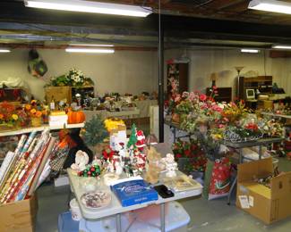 Basement is packed with all kinds of amazing finds and treasures