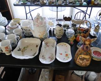 Lenox butterfly serving pieces