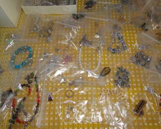 A wonderful collection of Brighton Jewelry, and costume Jewelry too
