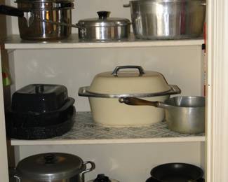 Lots of great pots and pans