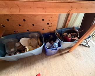 Home decor, vase, plates