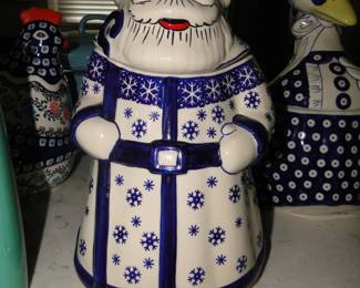 Kris Kringle cookie jar