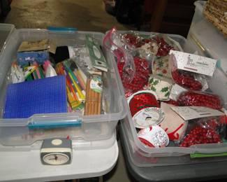 Lots of great holiday crafting supplies, and more pens and pencils too